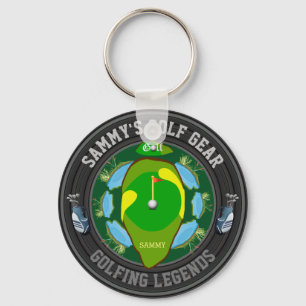 Personalised Golf Keychain