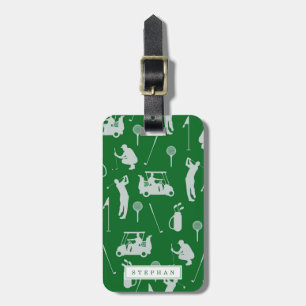 Personalised Golf Luggage Tag