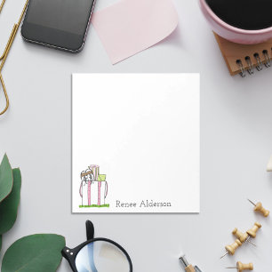 Personalised golf notepads