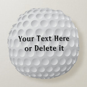 Personalised Golf Pillows YOUR TEXT or Delete Text