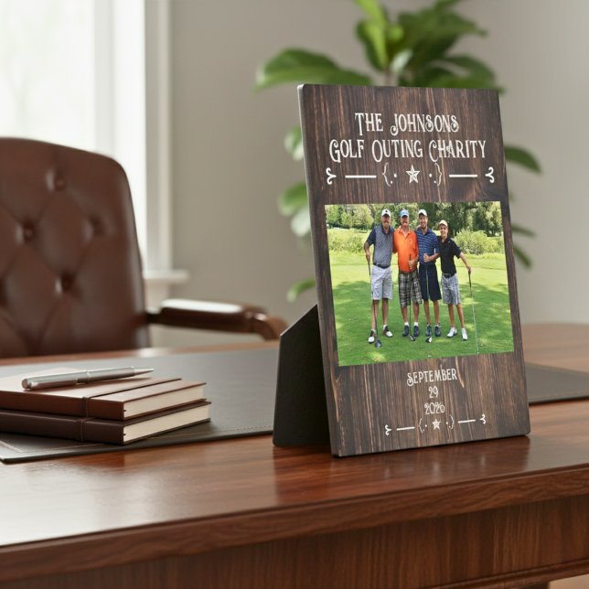 Personalised Golf Plaque - 8x10 Keepsake (Personalized Golf Plaque - 8x10 Keepsake)