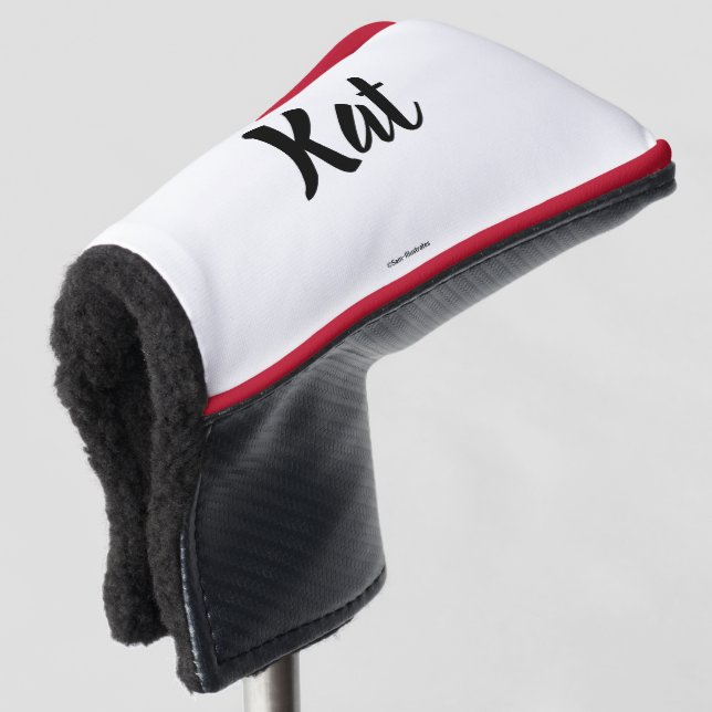 Personalised Golf Putter Cover (3/4 Front)