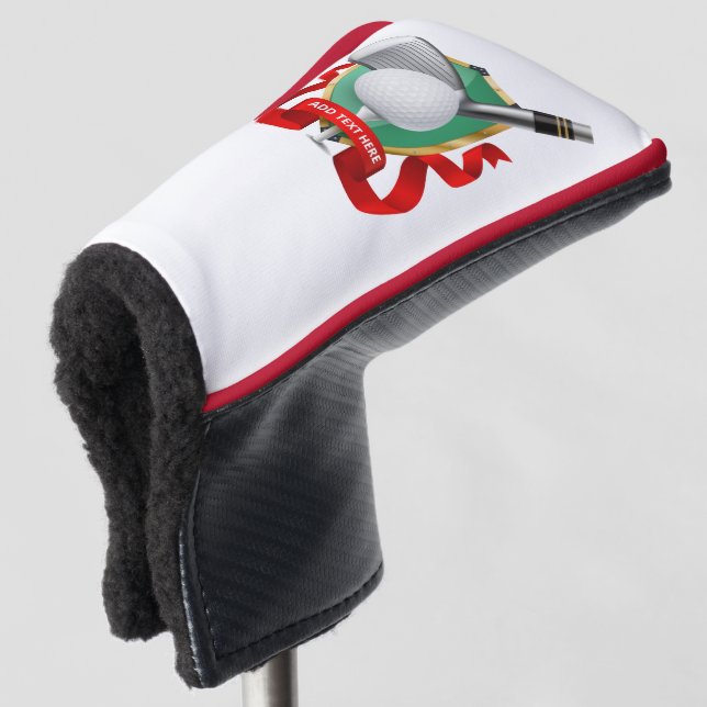 Personalised Golf Putter Cover (3/4 Front)