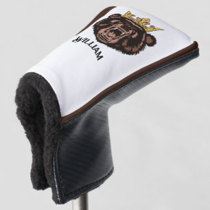 Personalised Golf Putter Head Cover
