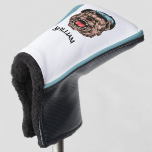 Personalised Golf Putter Head Cover