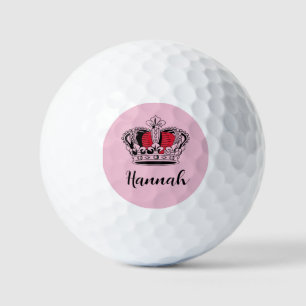Personalised Golf Queen  Golf Balls