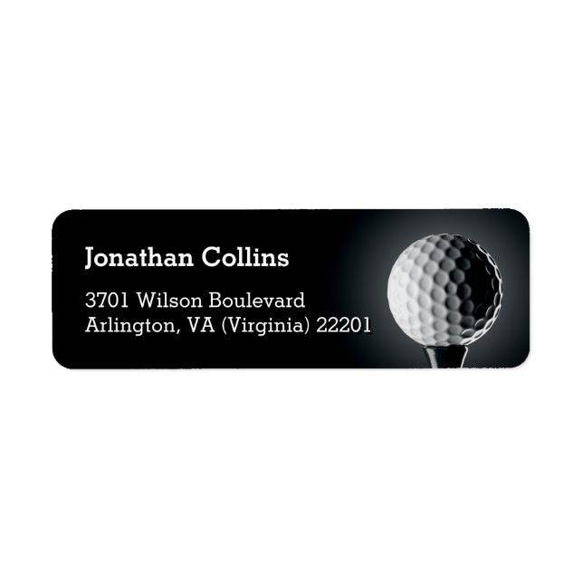 Personalised Golf | Sport (Front)