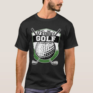 Personalised Golfer Player Pro Golf Country Club  T-Shirt