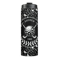 Personalised golfer stylish golf logo