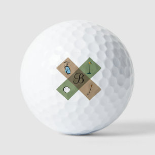 Personalised Golfing Logo Golf Balls