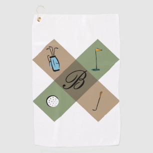 Personalised Golfing Logo Golf Towel