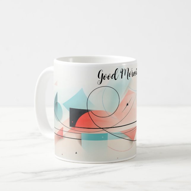 ☀️ Personalised Good Morning ☕️ Coffee Mug (Front Left)