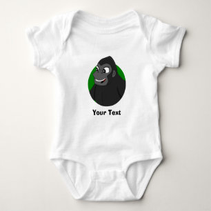 Personalised Gorilla Cartoon Bodysuit