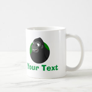 Personalised Gorilla Cartoon Coffee Mug
