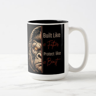 Personalised Gorilla Dad Mug Custom Name Gift