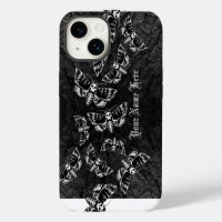 Personalised Goth Death Head Hawk Moth Gothic