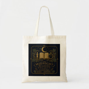 Personalised Gothic Book Lover Gift Tote Bag