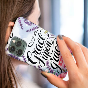 Personalised Grace Upon Grace Christian Women iPhone 16 Pro Max Case