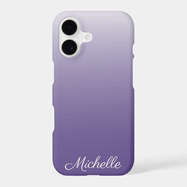 Personalised gradient ombre Ultra Violet (Back)