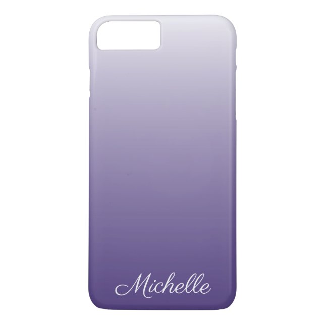 Personalised gradient ombre Ultra Violet Case-Mate iPhone Case (Back)