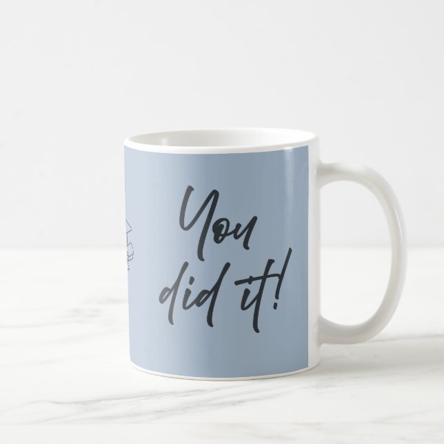 Personalised Graduate Mug – Elegant Script Style (Right)