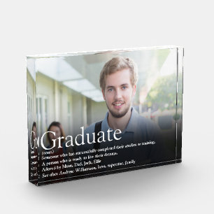 Personalised Graduate Photo Definition Quote