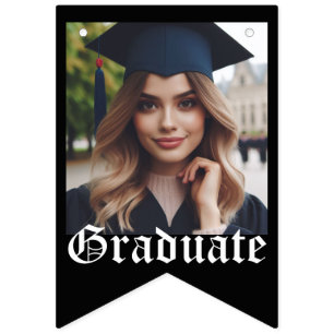 Personalised Graduate Photo Graduation Party Bunting