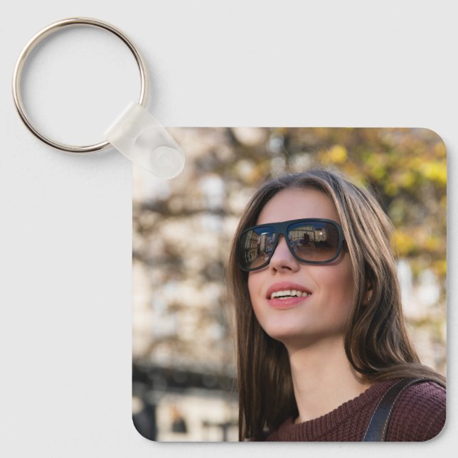 Personalised Graduate Photo Key Ring (Front)
