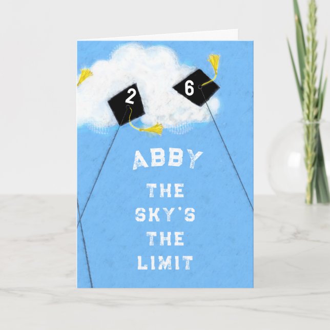 personalised graduation 2021 card (Front)