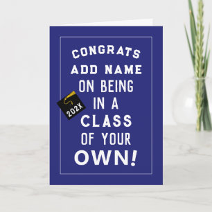 Personalised Graduation 2025 Card