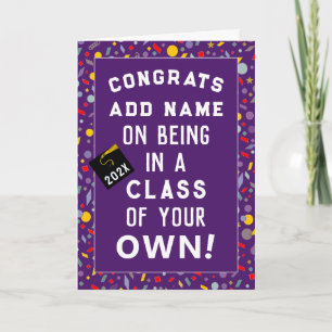 Personalised Graduation 2025 Card