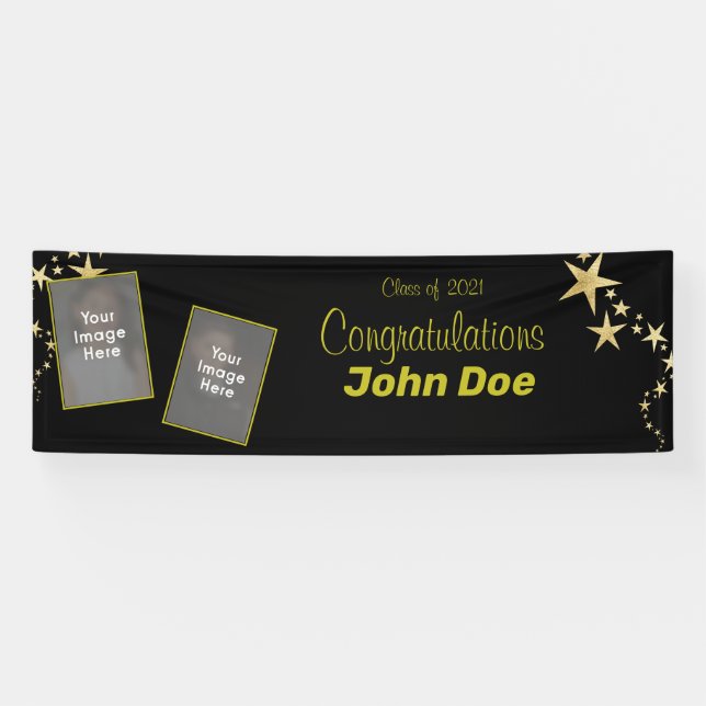 Personalised Graduation Banner (Horizontal)