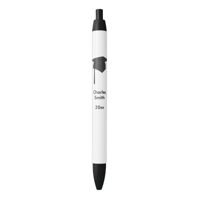 Personalised Graduation Class of Pens Black (Front Vertical)