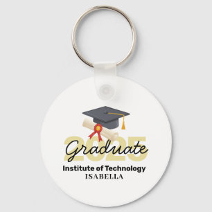 Personalised Graduation Gift - Class of 2025 Key Ring