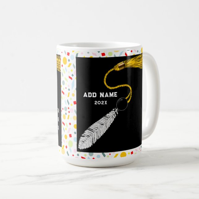 Personalised Graduation Gift Coffee Mug (Front Right)