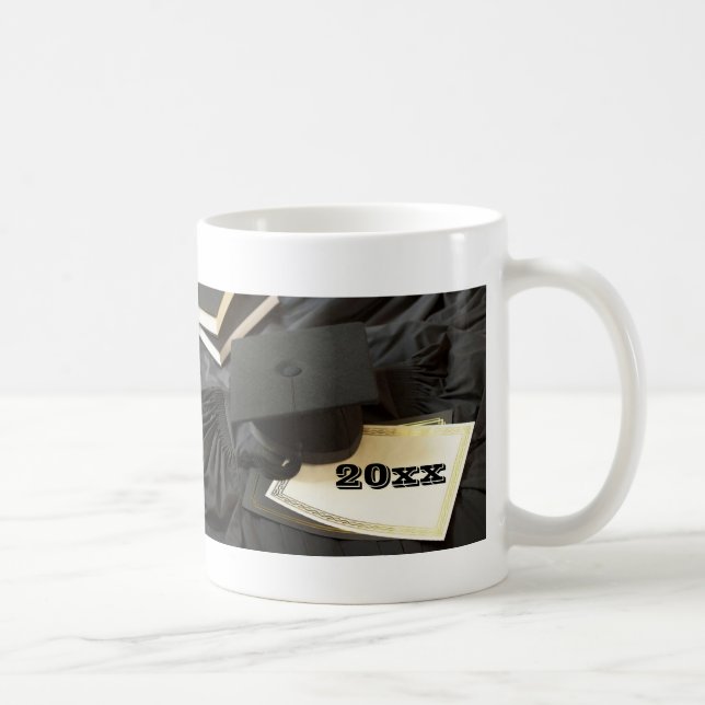 Personalised Graduation Gift Idea Coffee Mug (Right)