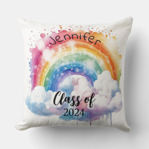 Personalised Graduation Gift Throw Pillow