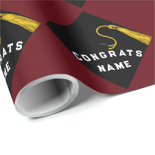 Personalised Graduation Gift Wrapping Paper