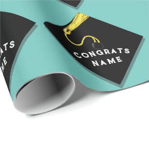 Personalised Graduation Gift Wrapping Paper