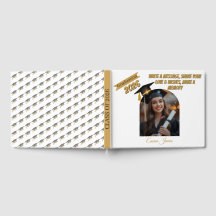 Personalised Graduation Guestbook & Wishes Book 