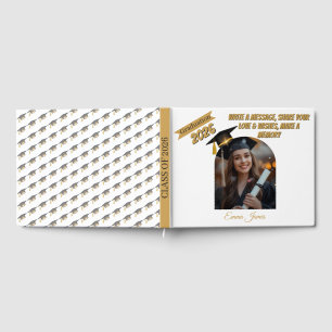 Personalised Graduation Guestbook & Wishes Book