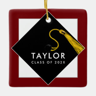 Personalised Graduation Keepsake Ceramic Ornament