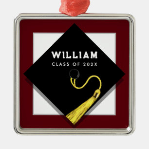 Personalised Graduation Keepsake Gift 2026 Metal Tree Decoration