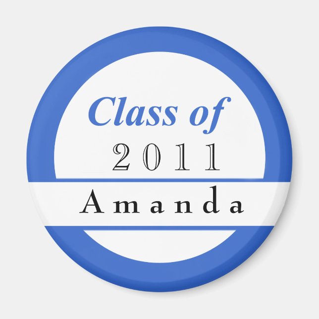 Personalised Graduation Magnets (Front)