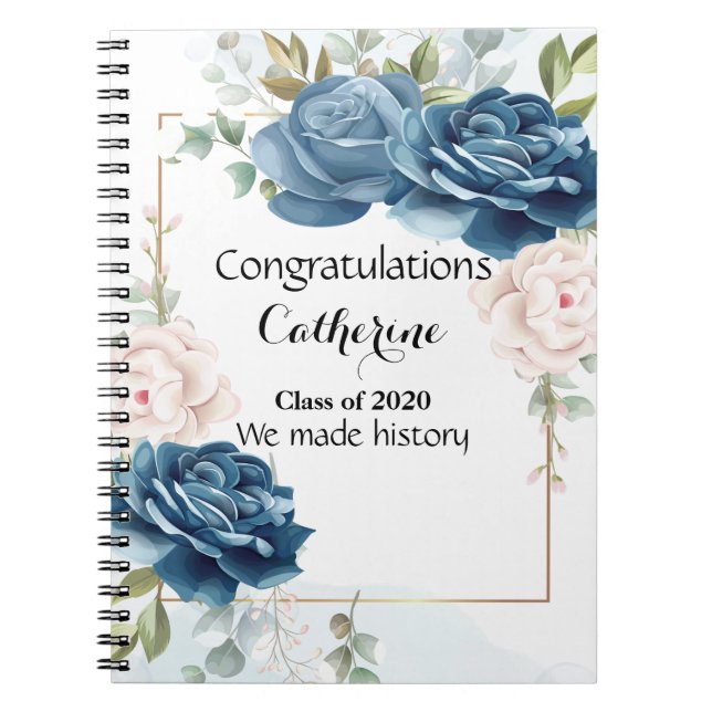 Personalised Graduation Memory Note Book (Front)