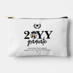 Personalised Graduation Modern Graduate Photo Accessory Pouch