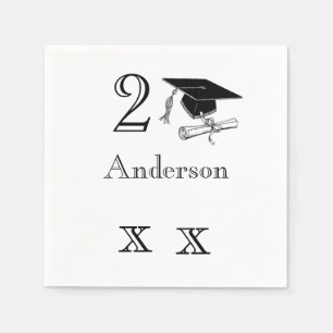 Personalised Graduation Napkins