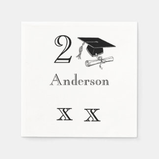 Personalised Graduation Napkins