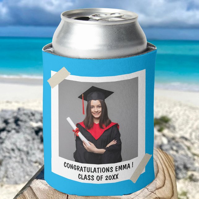 Personalised Graduation Party Favour Class of 2025 Can Cooler (Creator Uploaded)