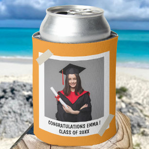 Personalised Graduation Party Favour Class of 2025 Can Cooler